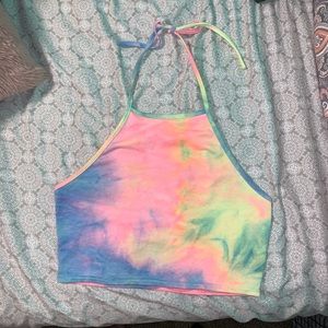 Tie-Dye halter top